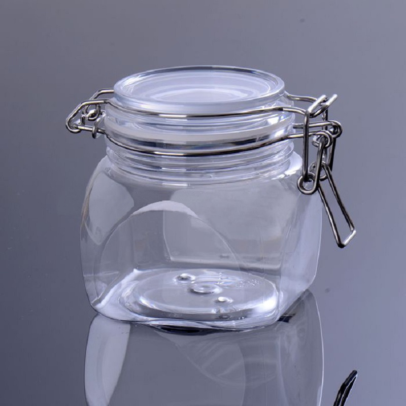 Gel Refill Pack - 380ml clear plastic bottle sealing pot/jar