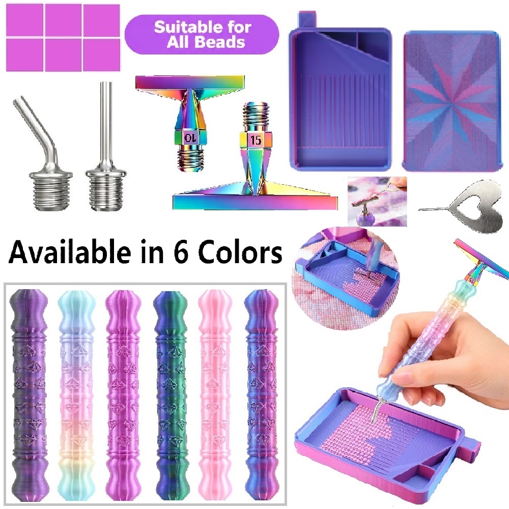Correction Pen Fine - 3D Diamond Pattern Dotting Pen Tool