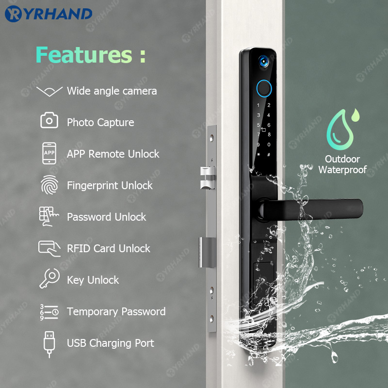 YRHAND IP66 Keyless Cat's Eye  - огляд і ціна Letter Opener Brass