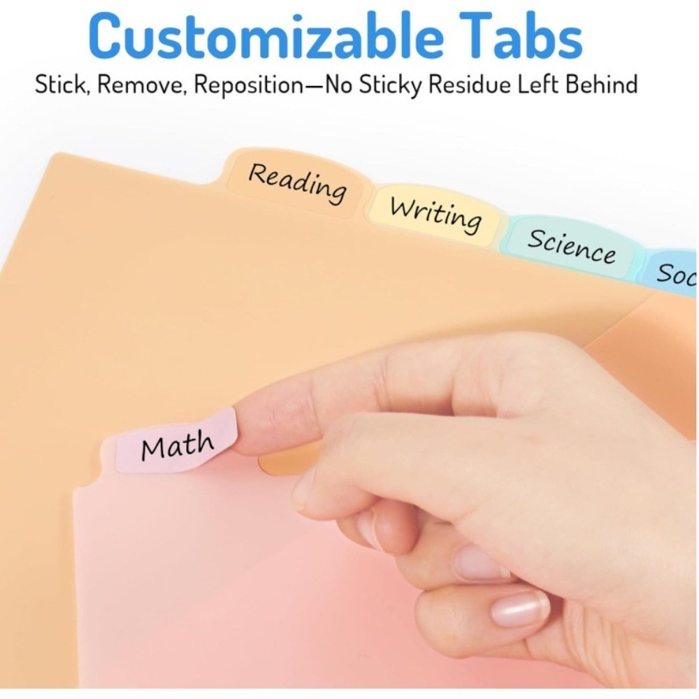 Clear Durable Binder Dividers  - огляд і ціна Tab Divider A4
