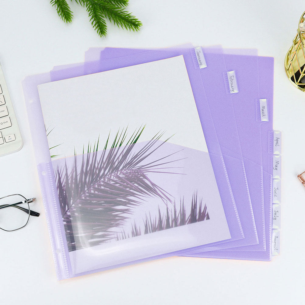 2Sets A4 PP Plastic Binder Div - огляд і ціна Tab Divider A4