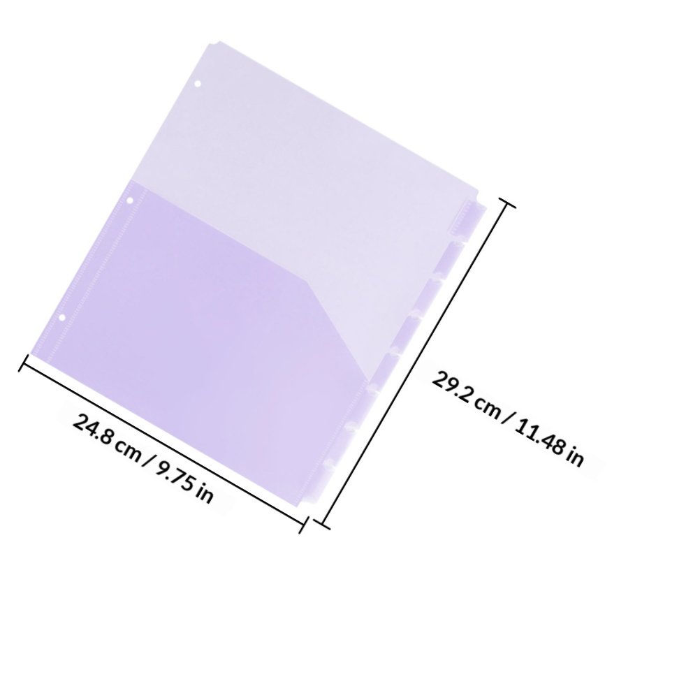 2Sets A4 PP Plastic Binder Div - огляд і ціна Tab Divider A4