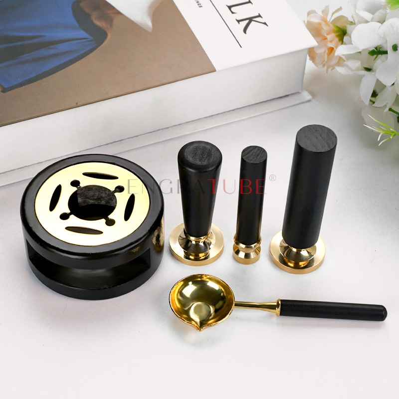 3pcs/set Wax Seal Stamp Set Bl - огляд і ціна Wax Seal Stamp Set