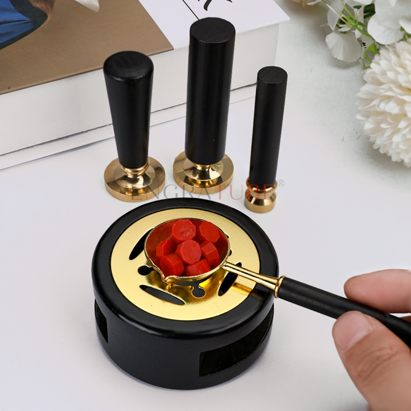 3pcs/set Wax Seal Stamp Set Bl - огляд і ціна Wax Seal Stamp Set