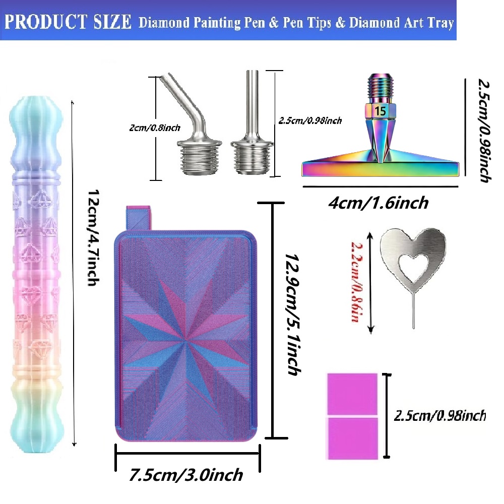 3D Diamond Pattern Dotting Pen - огляд і ціна Correction Pen Fine