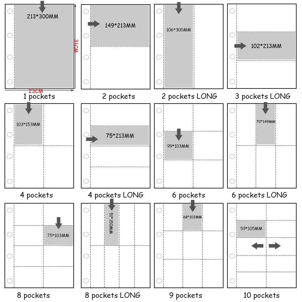 PLRBOK A4 Clear 10 Pcs Photo A - огляд і ціна Binder A4 Lever