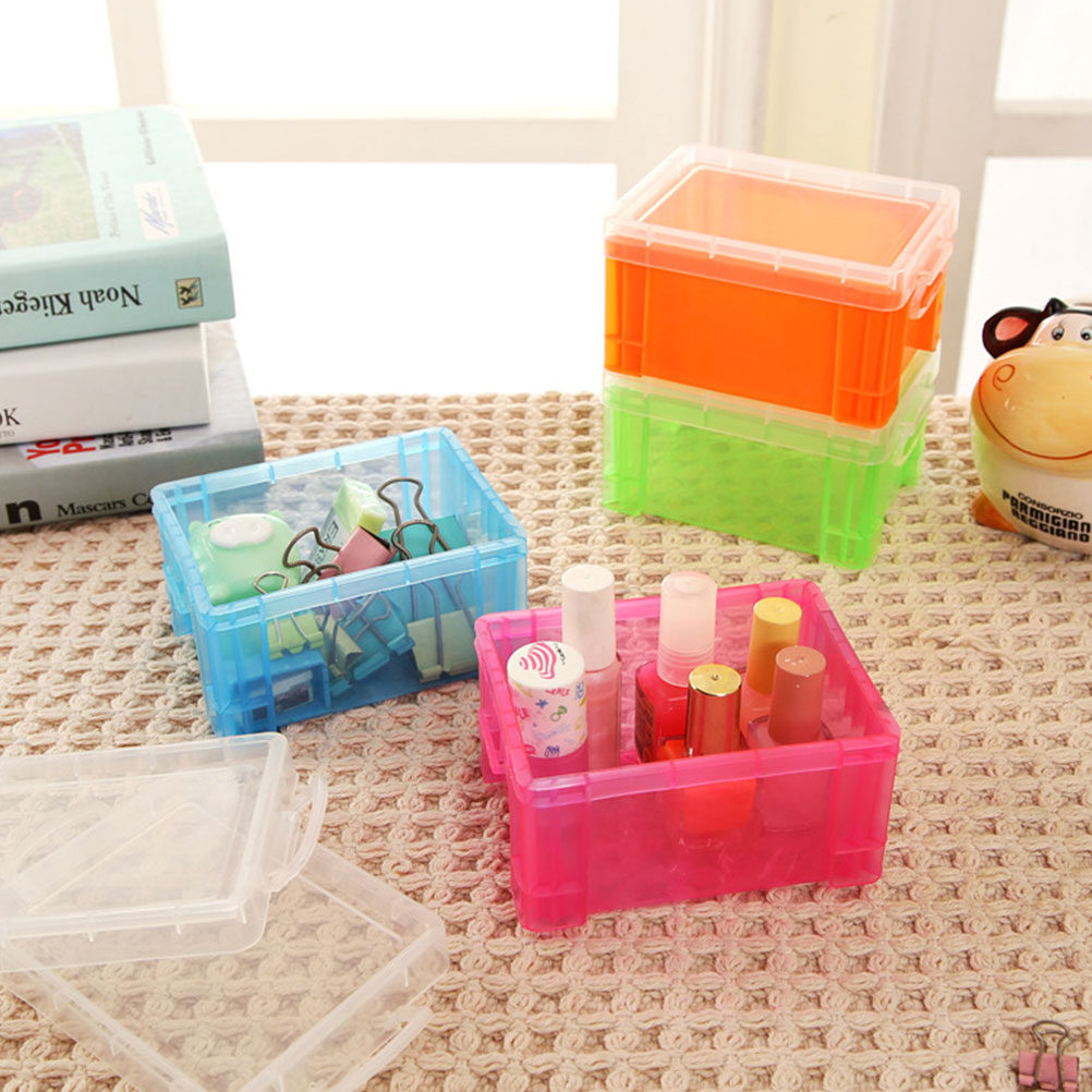 4Pcs Colorful Desktop Storage  - огляд і ціна Card Index Box