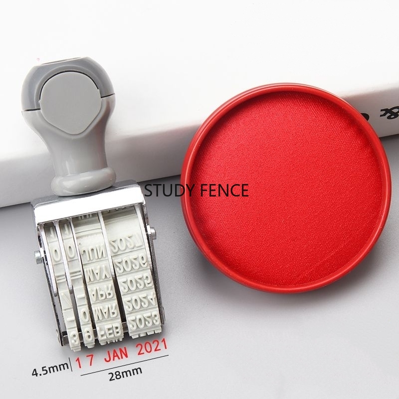 Portable English Date Stamp fo - огляд і ціна Rubber Date Stamp