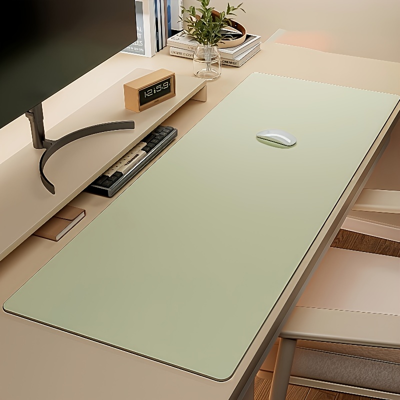 1PCS Large PU Leather Mouse Ma - огляд і ціна Leather Desk Pad
