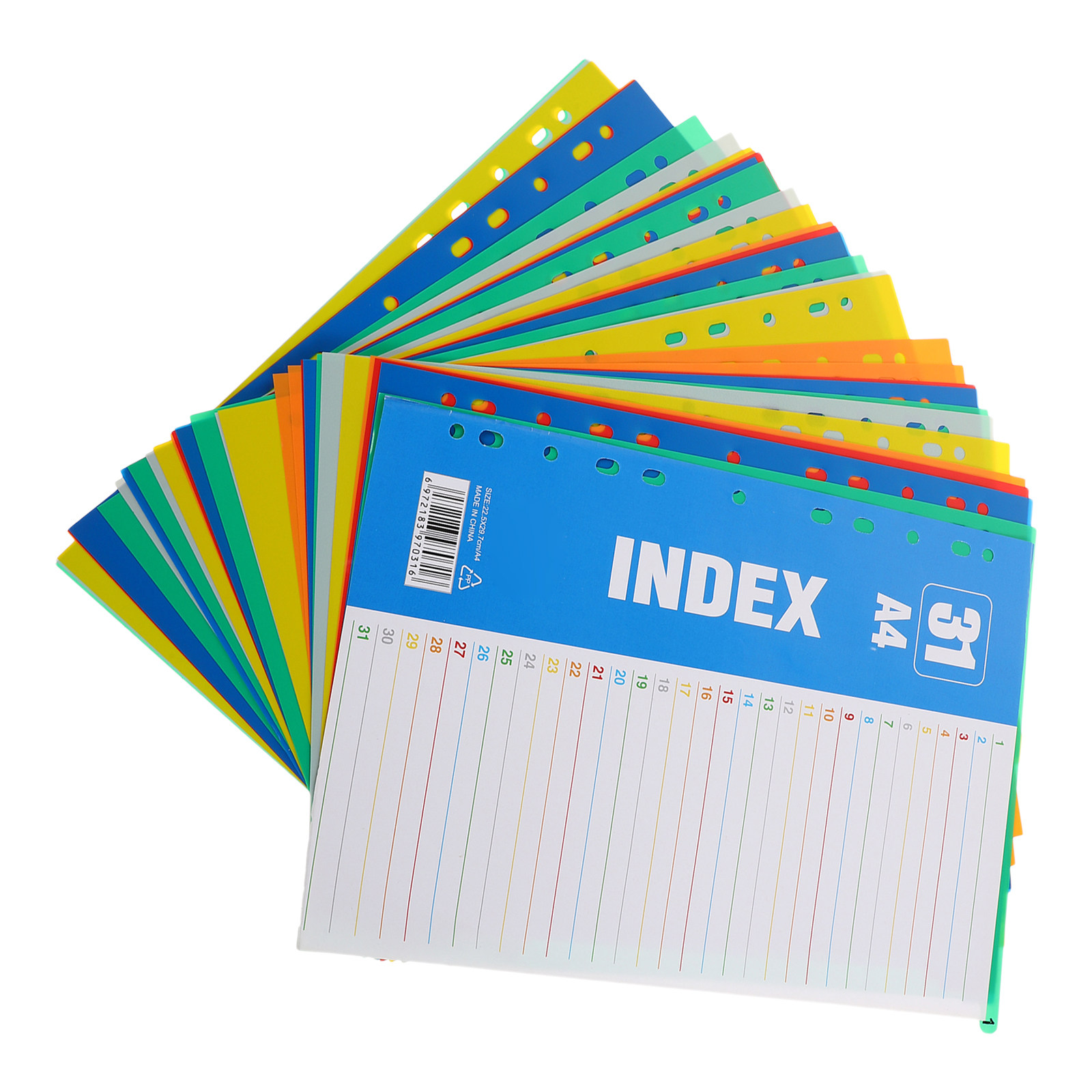 1Set Dividers A4 11-Hole Binde - огляд і ціна Tab Divider A4