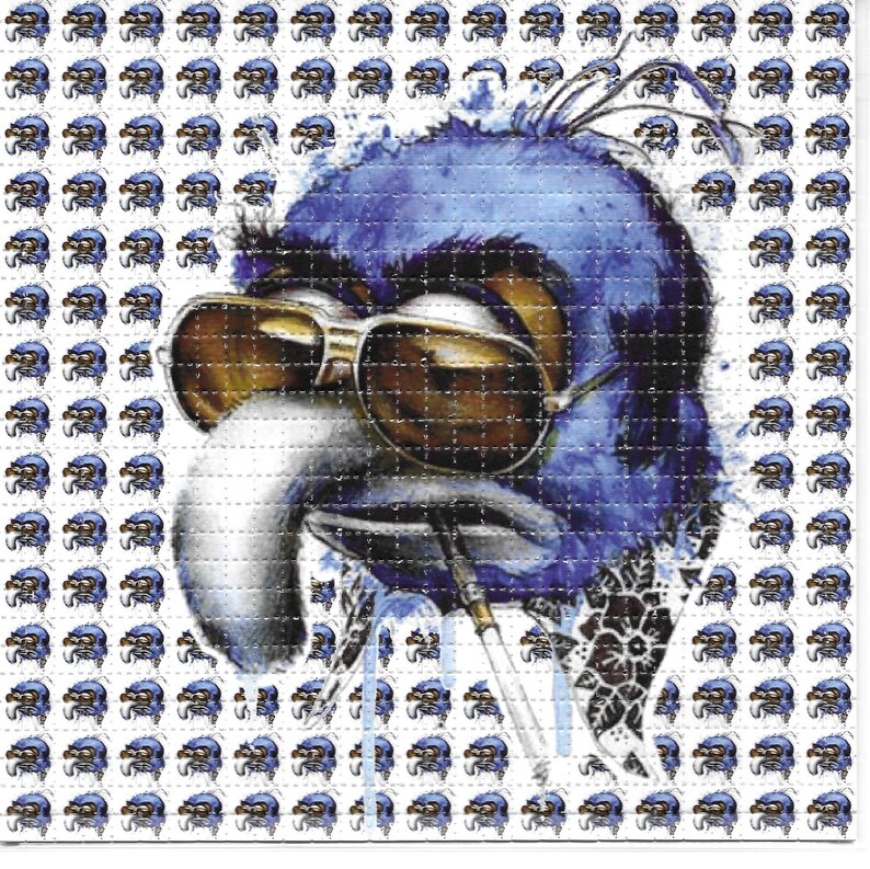 Blue Bird Anime LSD Acid Free  - огляд і ціна Ink Blotter Paper
