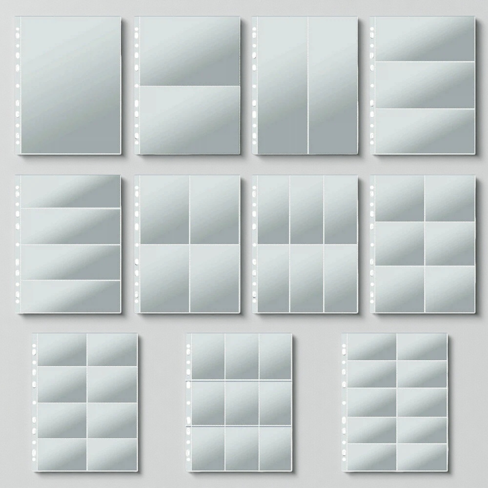 11-Hole A4 Clear Photo Album C - огляд і ціна Binder A4 Lever