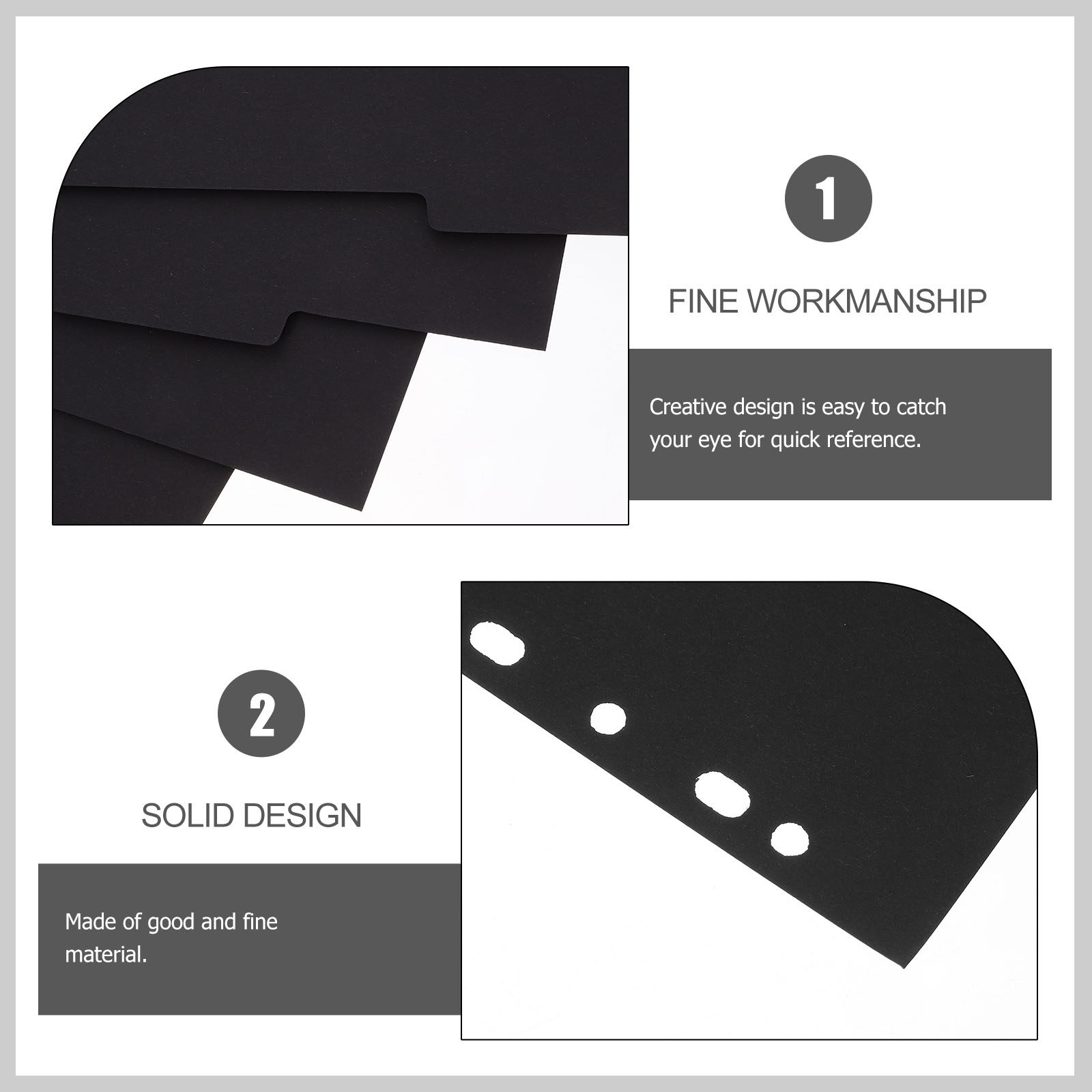 5 Sheets Index Divider Pages A - огляд і ціна Tab Divider A4