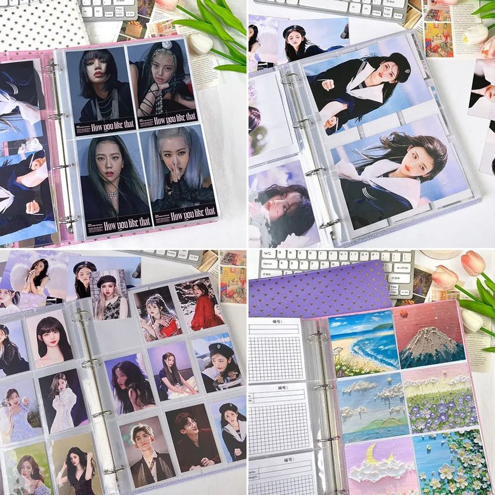 10Pcs A4 Kpop Binder Sheets Mu - огляд і ціна Card Index Box