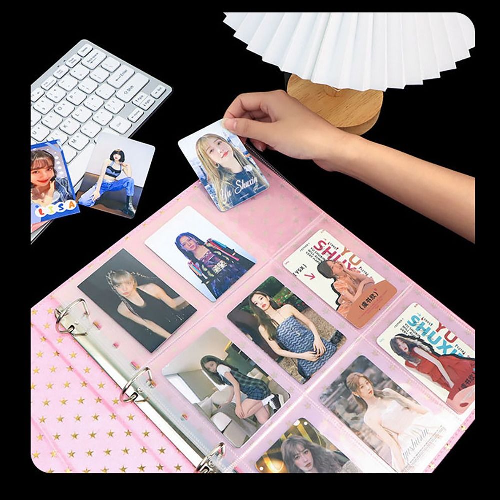 10Pcs A4 Kpop Binder Sheets Mu - огляд і ціна Card Index Box