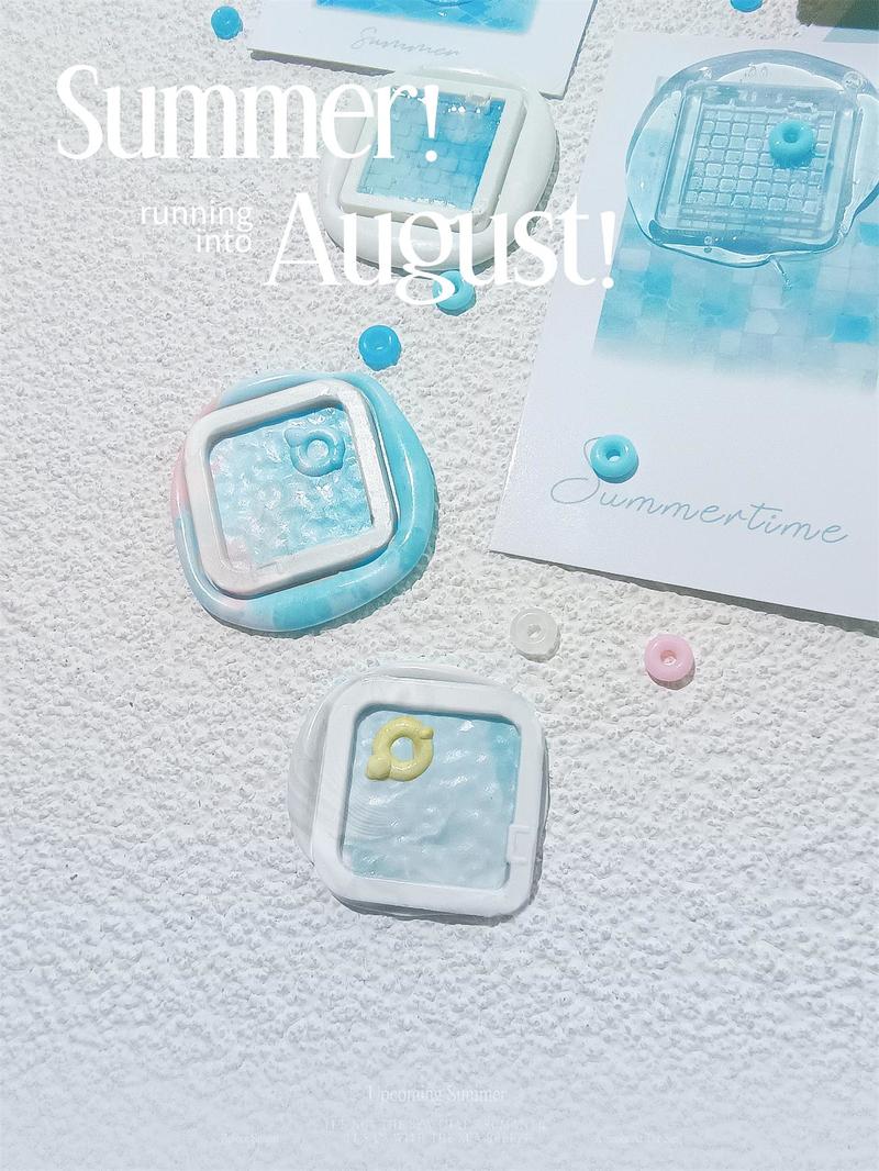 New Wax Seal Stamp Summer Pool - огляд і ціна Wax Seal Stamp Set