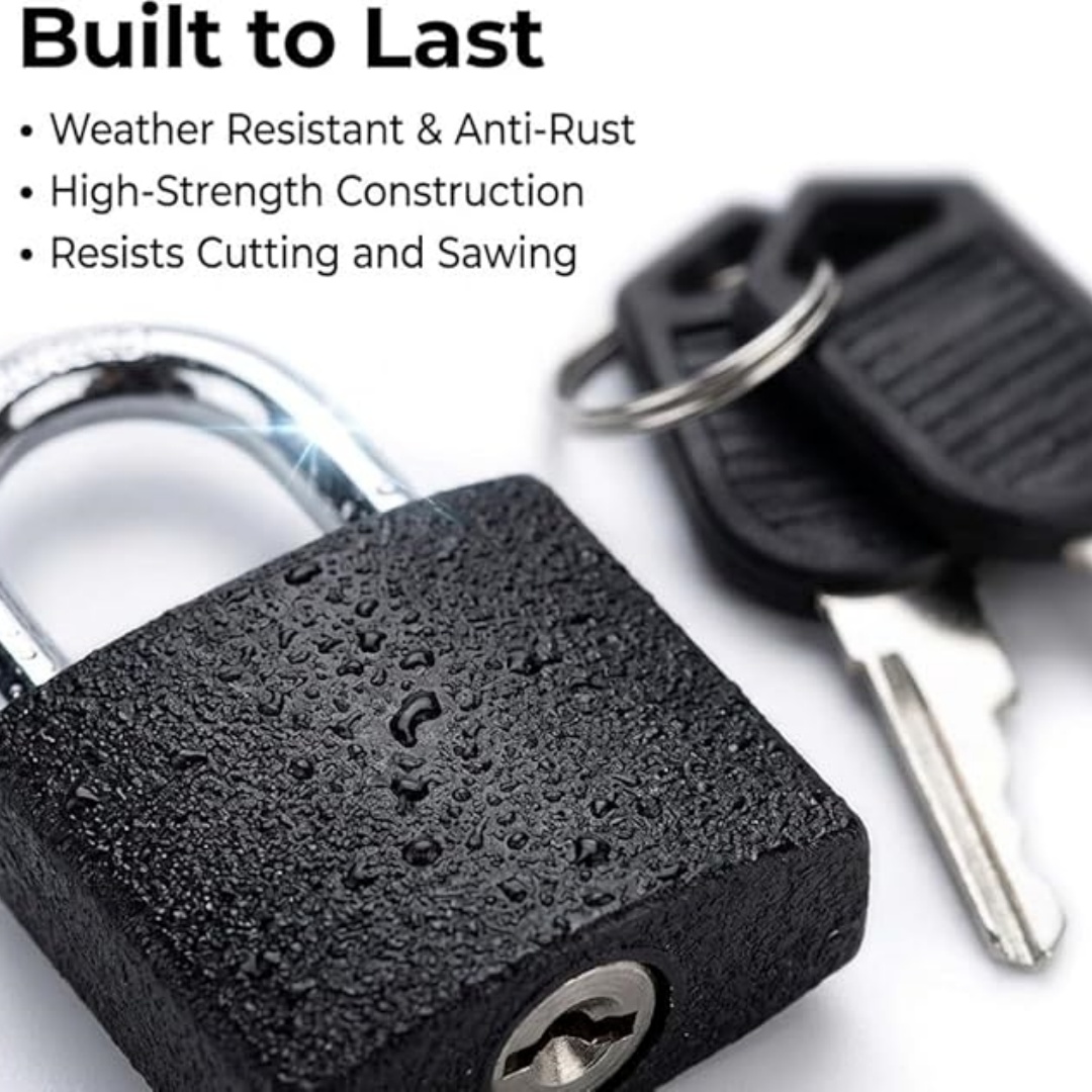 3 pcs Padlock with Keys, (Blac - огляд і ціна Letter Opener Brass