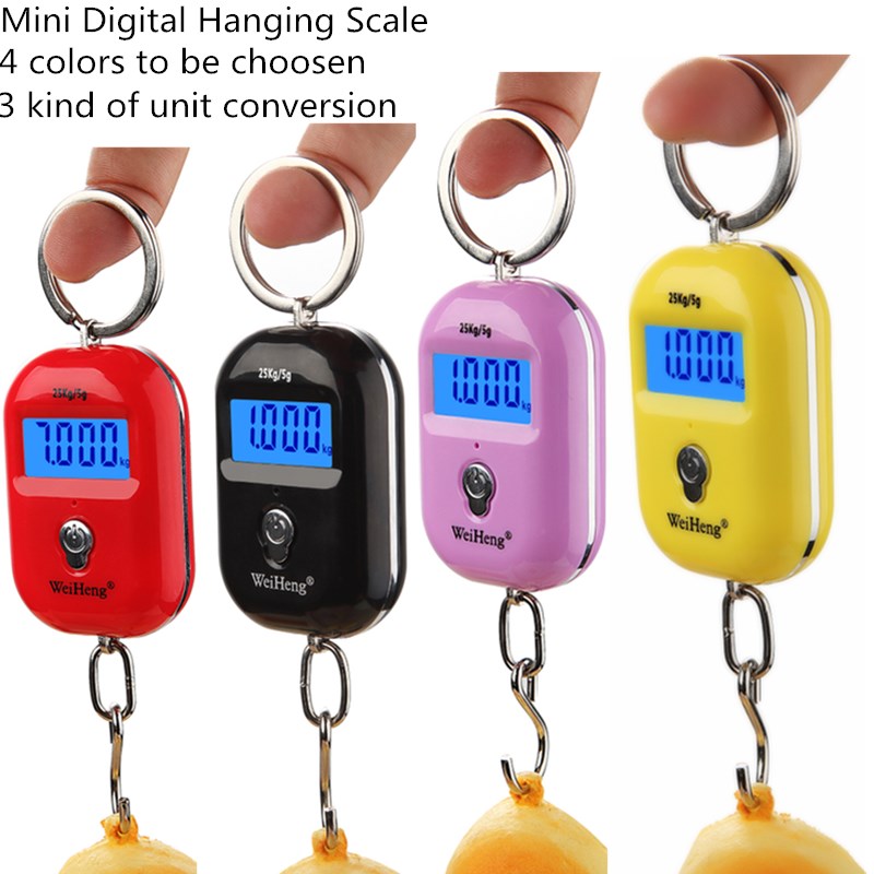 25kg/5g Mini Hook Scale Digita - огляд і ціна Tape Dispenser Weighted