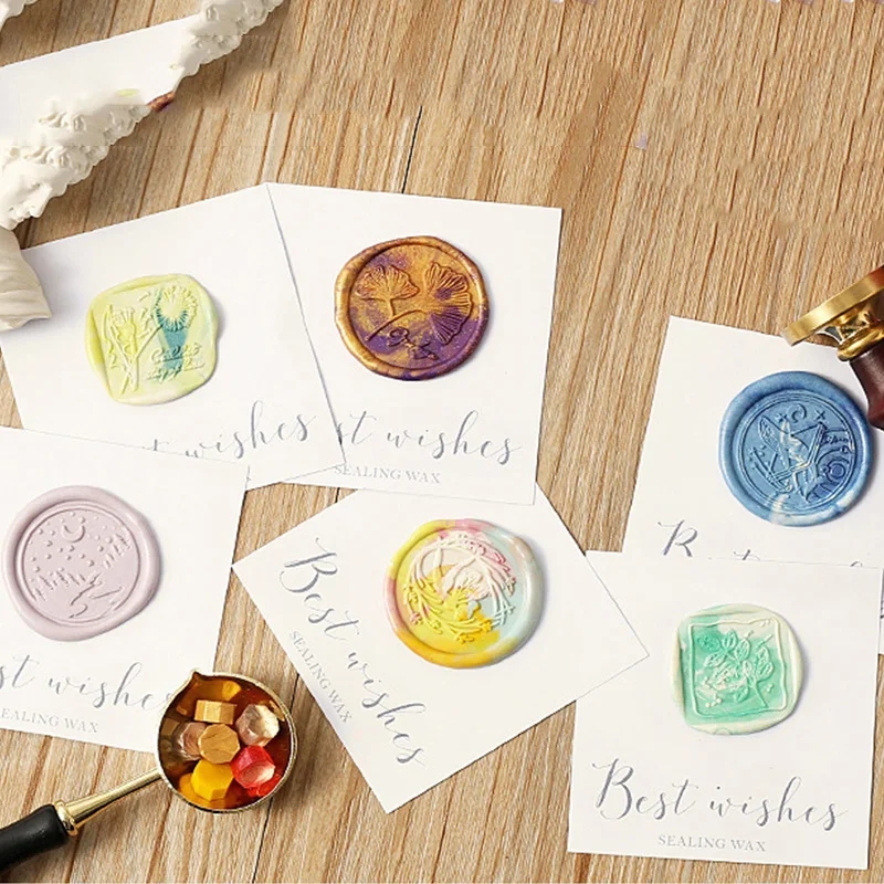 100 pcs Vintage Wax Seal for S - огляд і ціна Wax Seal Stamp Set