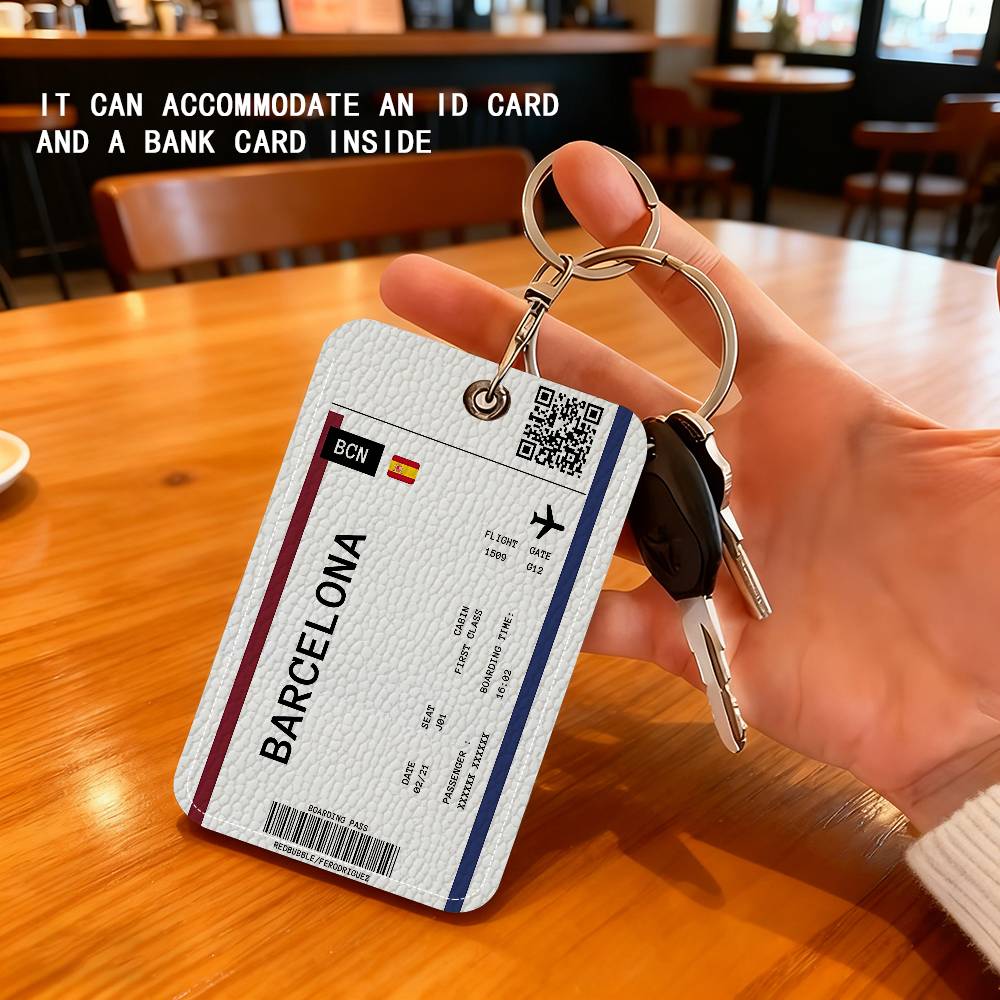 Boarding Pass Plane Ticket Lea - огляд і ціна Card Index Box
