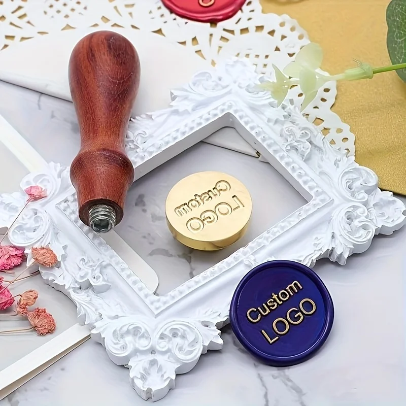 25/30mm Custom Wax Seal Set wi - огляд і ціна Wax Seal Stamp Set