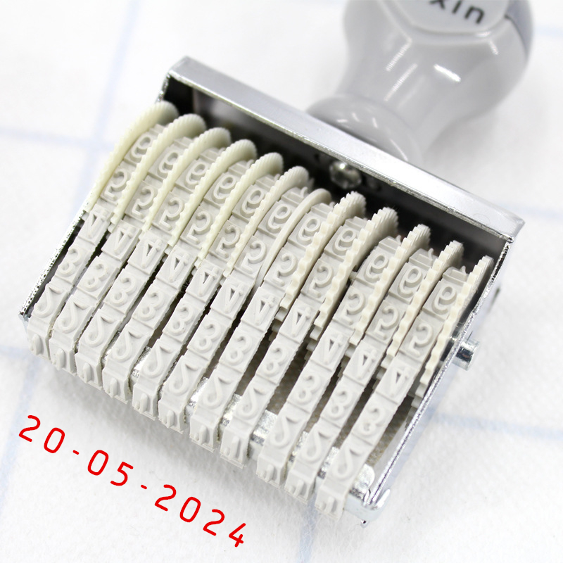 Portable 8/10 Digits Number St - огляд і ціна Rubber Date Stamp