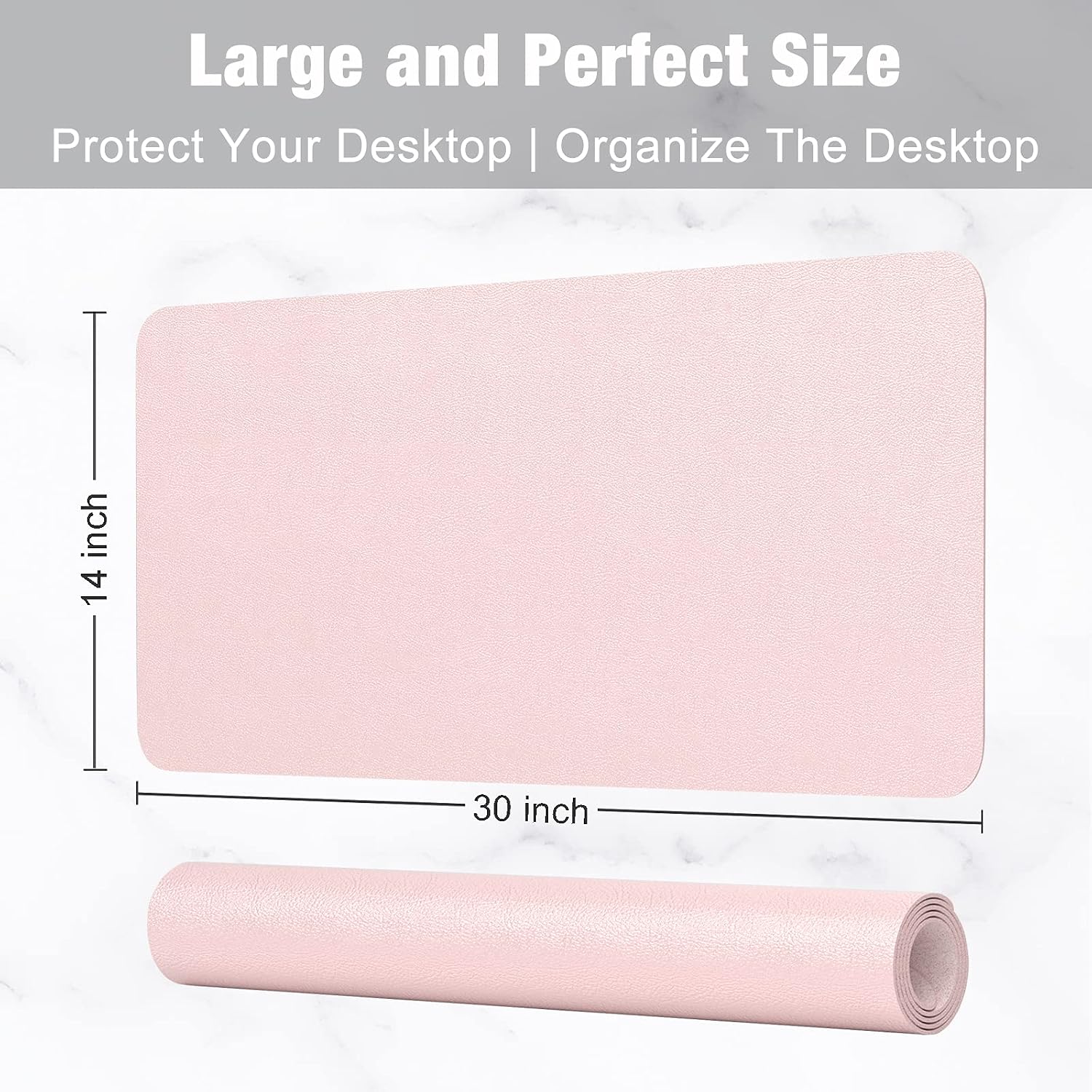 30x14 Inch PU Leather Desk Pad - огляд і ціна Leather Desk Pad