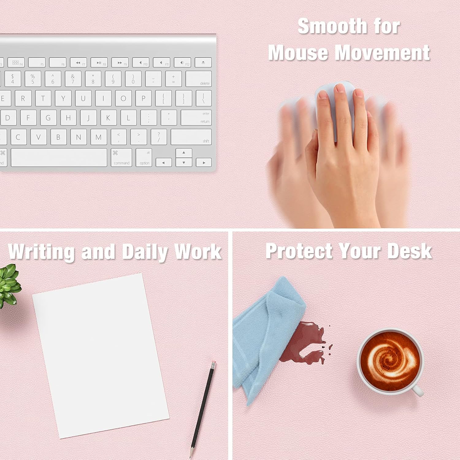 30x14 Inch PU Leather Desk Pad - огляд і ціна Leather Desk Pad