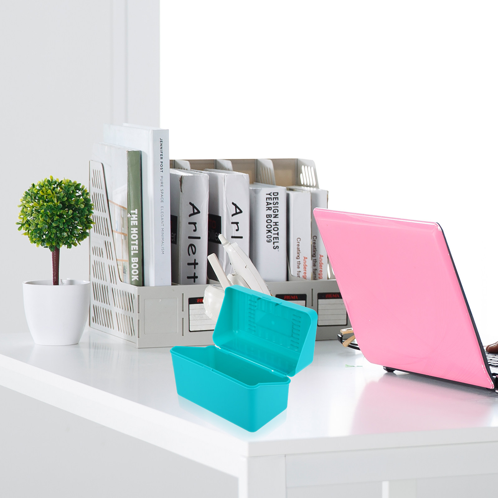 4Pcs Index Card Desktop Storag - огляд і ціна Index Card Holder