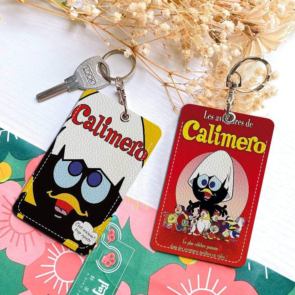 Cartoon C-Calimero 1Pc PU Leat - огляд і ціна Card Index Box