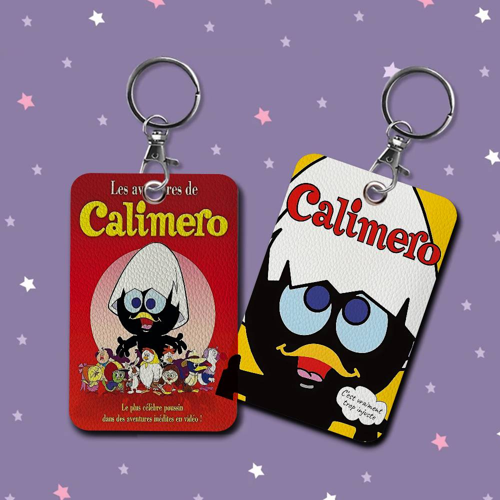 Cartoon C-Calimero 1Pc PU Leat - огляд і ціна Card Index Box
