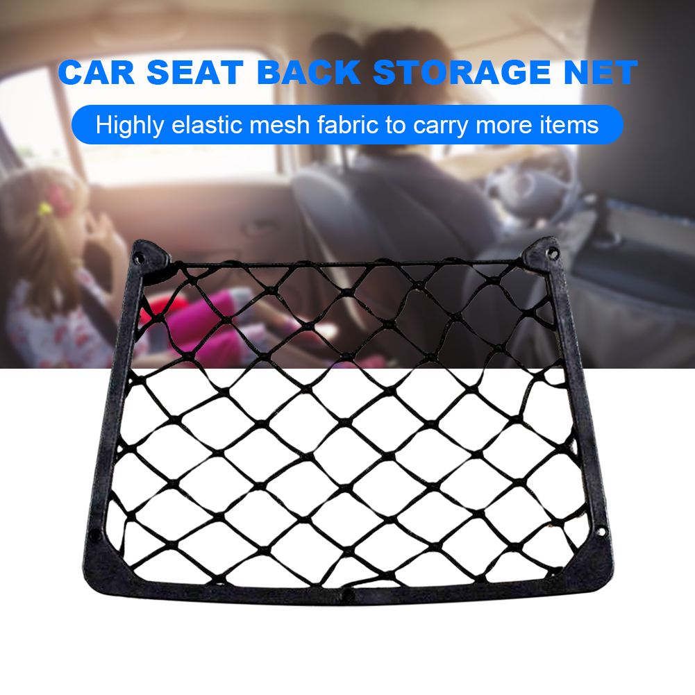 Car Seat Back Storage Net Elas - огляд і ціна Magazine Holder Rack