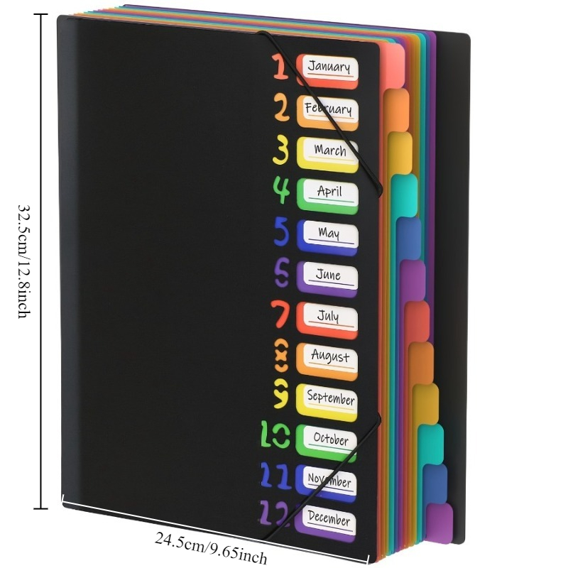 1Pc Black/White Cover Multi-La - огляд і ціна Tab Divider A4