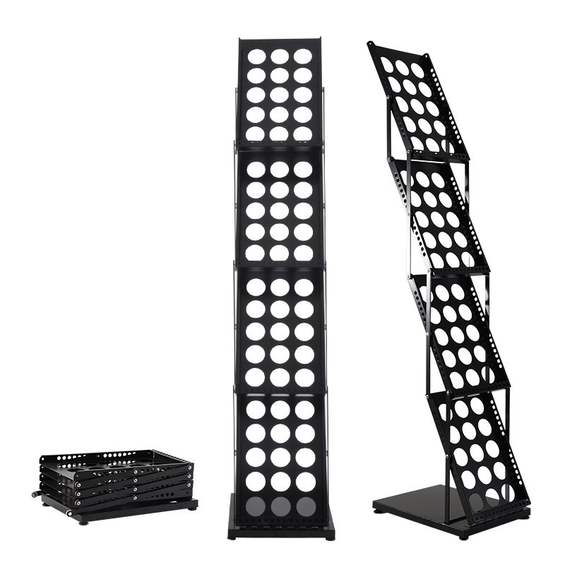 Folding Metal Brochure Magazin - огляд і ціна Magazine Holder Rack