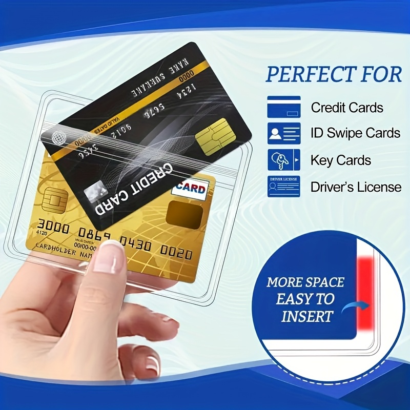 10 sets Transparent PVC ID Car - огляд і ціна Index Card Holder