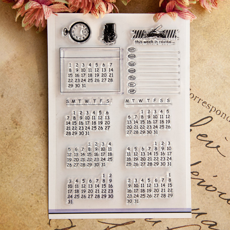 Date Week Month Number Symbol  - огляд і ціна Rubber Date Stamp