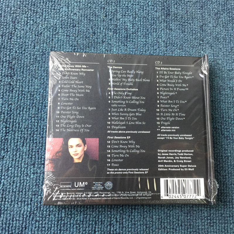 CD Come Away With Me 3CD 20th  - огляд і ціна Archive Box Set