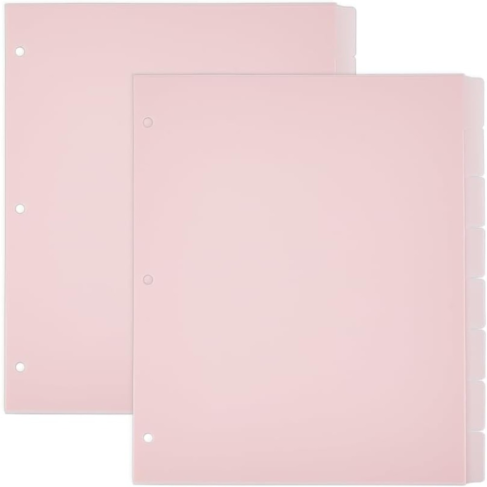 16 Sheets 3 Ring A4 Pink Binde - огляд і ціна Tab Divider A4