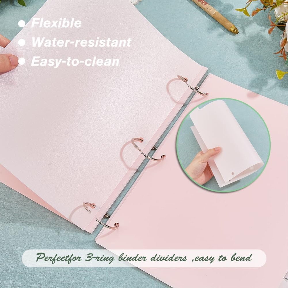 16 Sheets 3 Ring A4 Pink Binde - огляд і ціна Tab Divider A4
