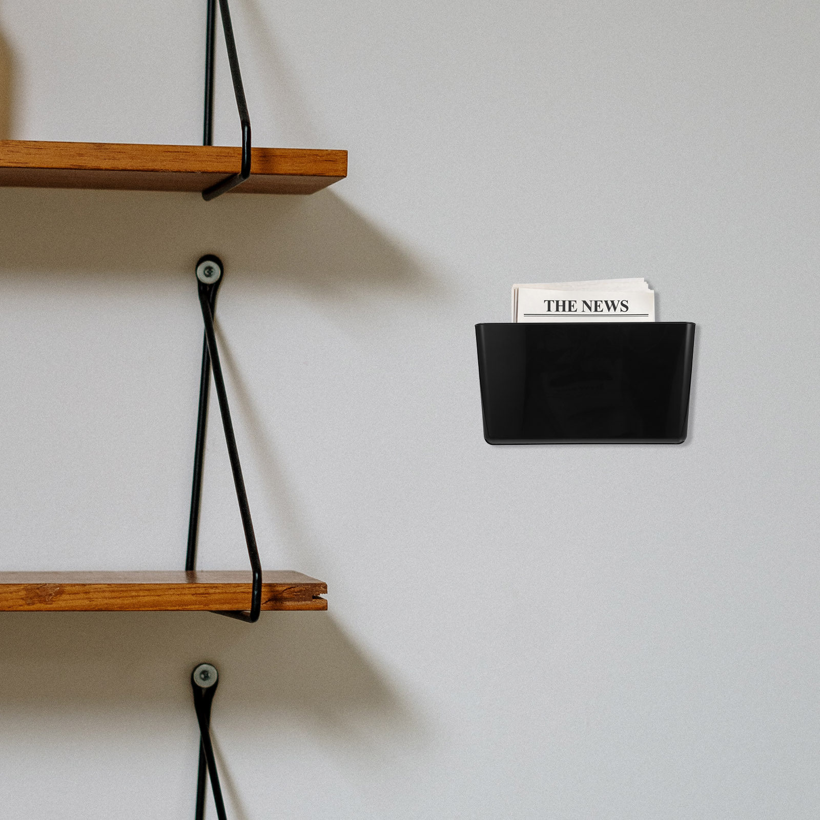 Wall Mount File Holder Single  - огляд і ціна Magazine Holder Rack