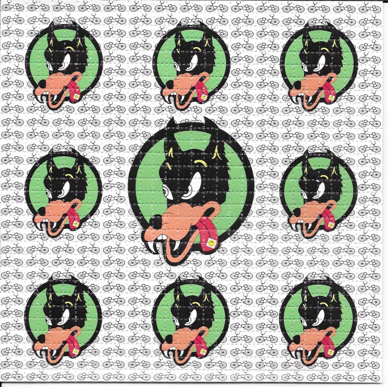 Dire Wolf Psychedelic LSD Acid - огляд і ціна Ink Blotter Paper