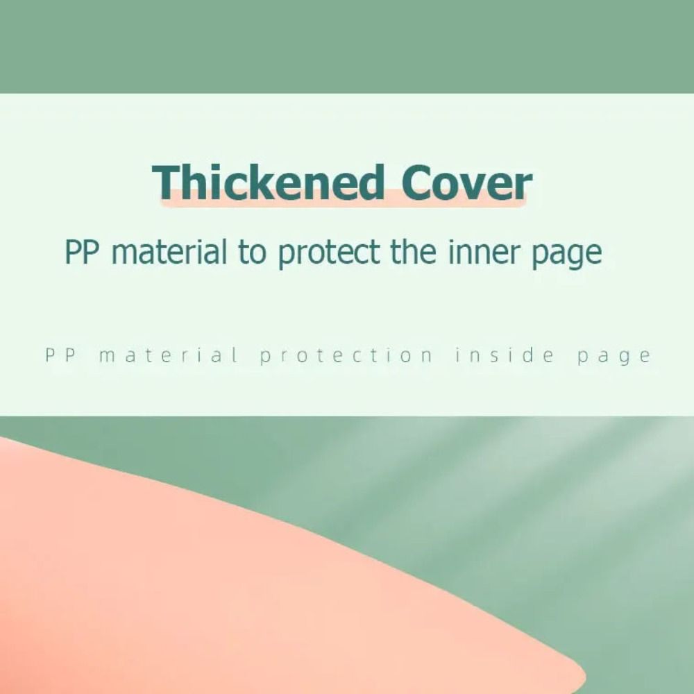 4Pcs PP Loose-leaf Book Cover  - огляд і ціна Binder A4 Lever