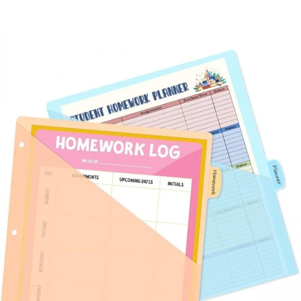 8 pcs Durable A4 Pastel Binder - огляд і ціна Tab Divider A4
