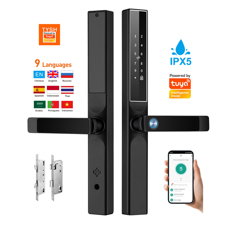 Tuya App Fingerprint Door Lock - огляд і ціна Letter Opener Brass