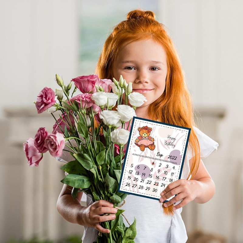1PC 8.3x5.8in Calendar Clear S - огляд і ціна Rubber Date Stamp