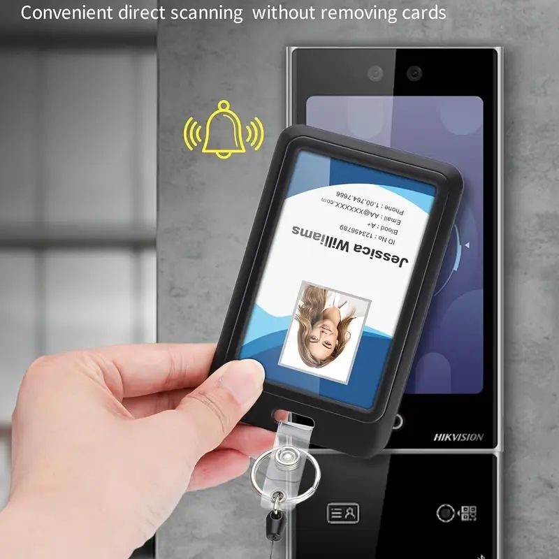 3 pieces heavy duty sliding ID - огляд і ціна Index Card Holder