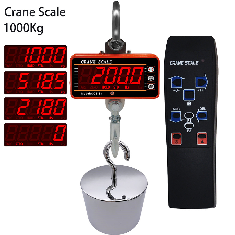 Digital Crane Scale 500kg 1000 - огляд і ціна Tape Dispenser Weighted