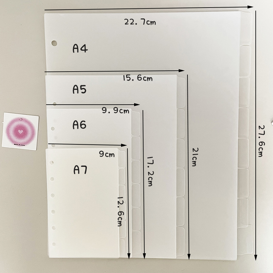 A4/A5/A6/A7 Ring Seperator Pag - огляд і ціна Binder A4 Lever