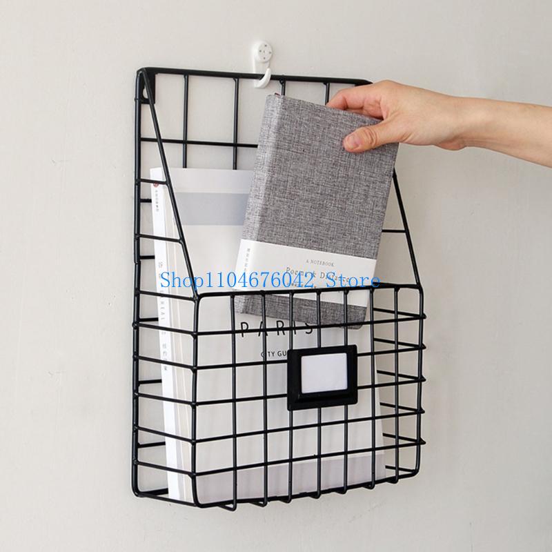 652F Mail Wire Basket Wall Mou - огляд і ціна Magazine Holder Rack