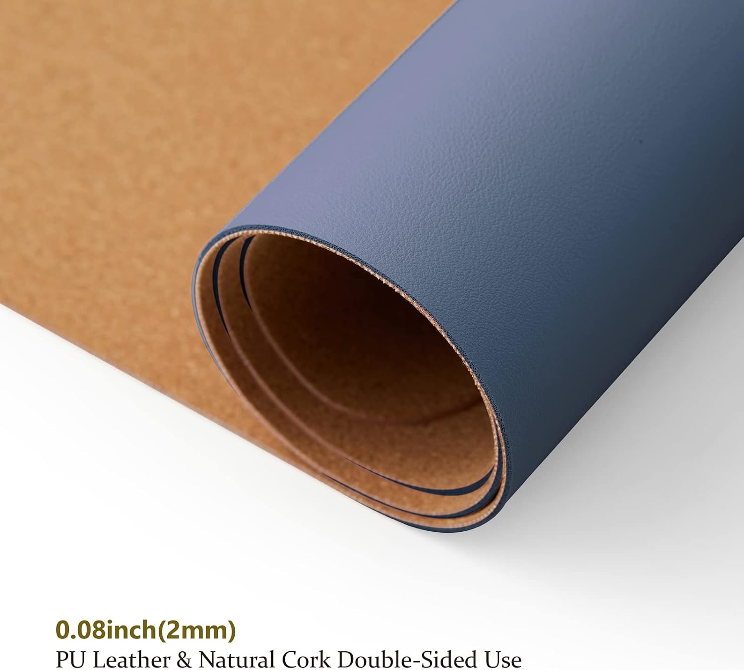 Cork Desk Mat Dual-Sided Desk  - огляд і ціна Leather Desk Pad